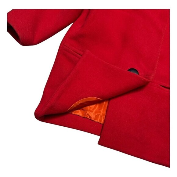 PALLANT LONDON Stunning PURE WOOL Vintage Luxury Designer Winter Pea Coat 10 - Picture 7 of 7